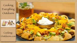 Taco Meatball Ring Appetizer