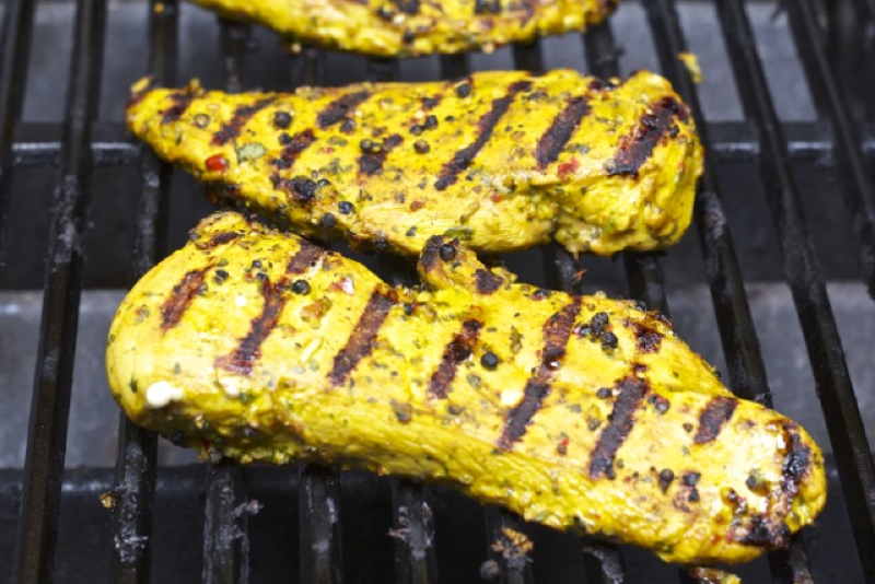 Grilled Thai Garlic Chicken Recipe
