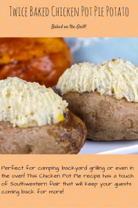 Twice Baked Chicken Pot Pie Potato Recipe