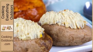 Twice Baked Chicken Pot Pie Potatoes Recipe