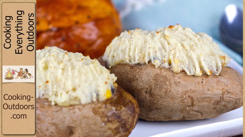 Twice Baked Chicken Pot Pie Potato Recipe